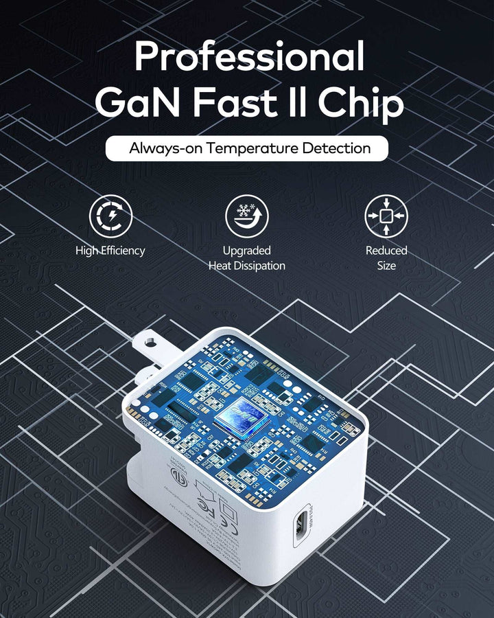 45W Mini GaN Charger with PPS charging-usb c charger Yoocas