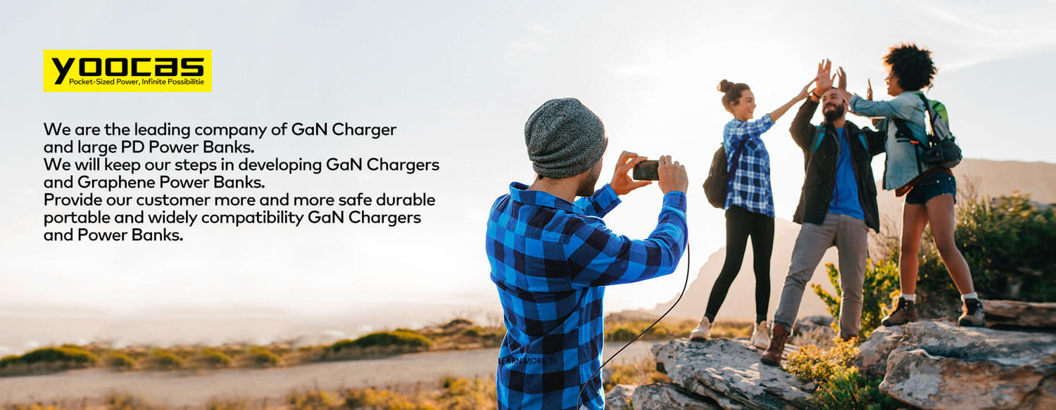 As a leading company in GaN Chargers and Power Banks，providing customers with safer, more durable, portable, and widely compatible solutions.